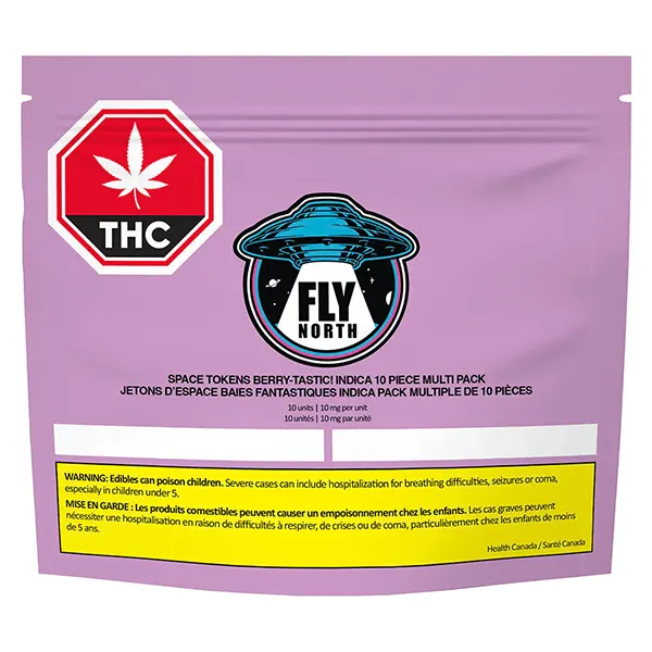 Image for Space Tokens Berry - Tastic Indica Multi Pack, cannabis all products by Fly North
