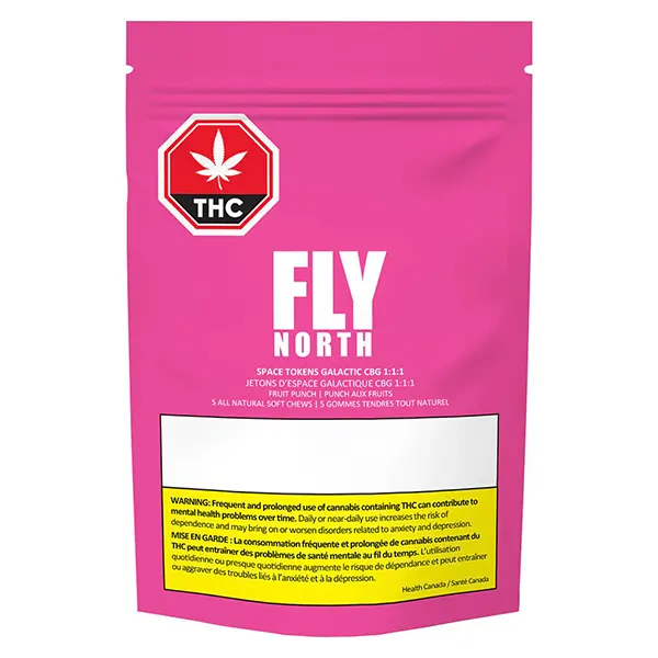 Image for Space Tokens Galactic CBG 1:1:1, cannabis all products by Fly North