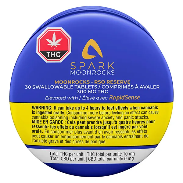 Image for SPARK THC Moonrocks - RSO Reserve, cannabis capsules, softgels by Aspire