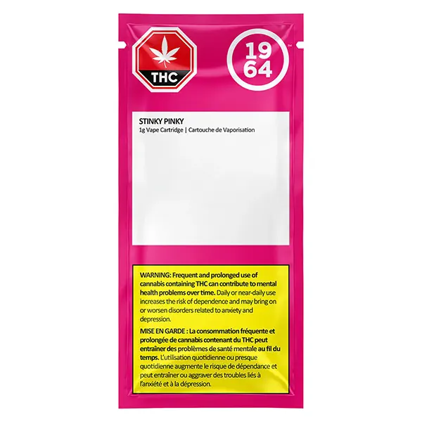 Image for Stinky Pinky FSE Resin 510 Thread Cartridge, cannabis 510 cartridges by 1964