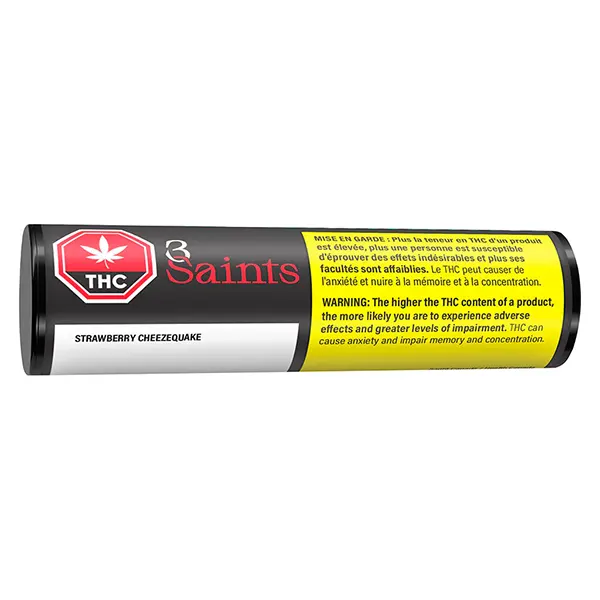 Image for Strawberry Cheezequake Pre-Roll, cannabis all products by 3Saints