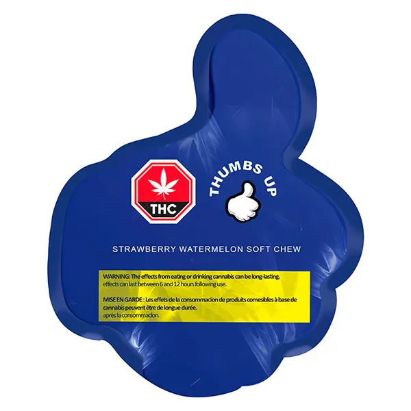 Image for Strawberry Watermelon, cannabis gummies by Thumbs Up