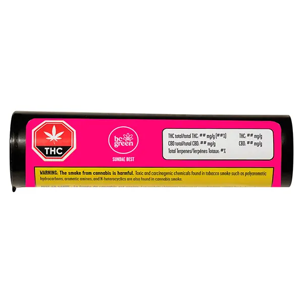 Sundae Best Pre-Roll (Pre-Rolls) by BC Green