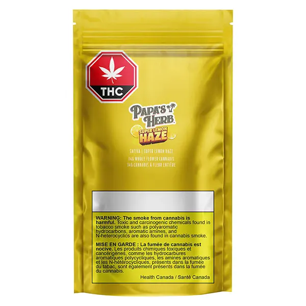Super Lemon Haze (Dried Flower) by Papa's Herb