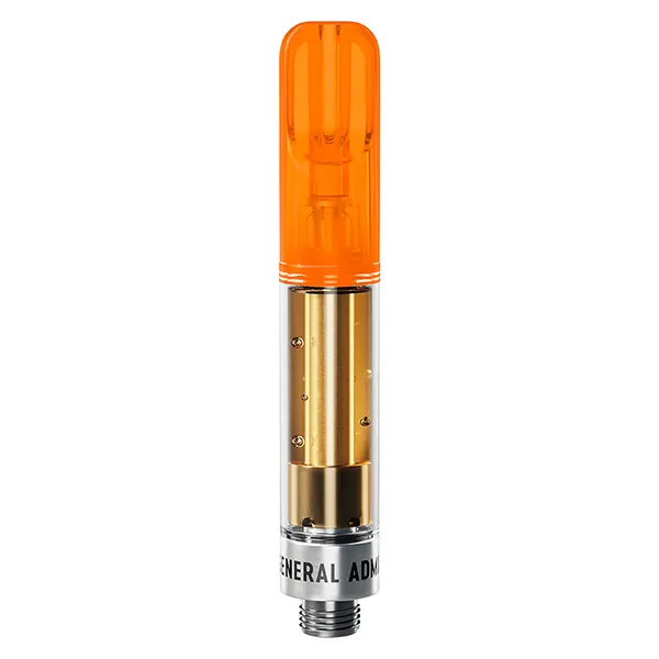 Image for Tangerine Twist Sativa Liquid Diamond 510 Thread Cartridge, cannabis 510 cartridges by General Admission