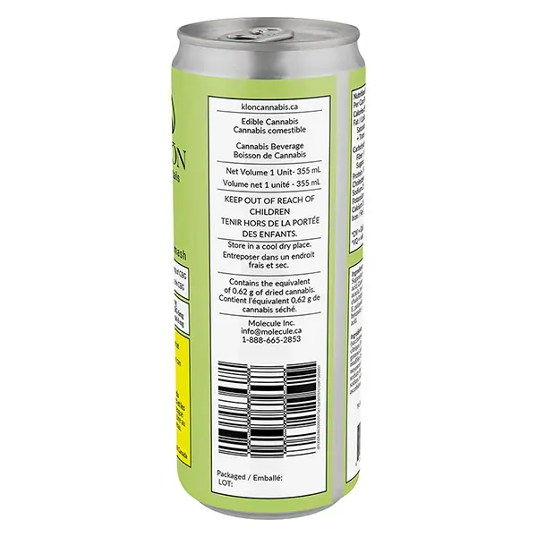 Image for Terpene Smash, cannabis sparkling water by Klon Beverages