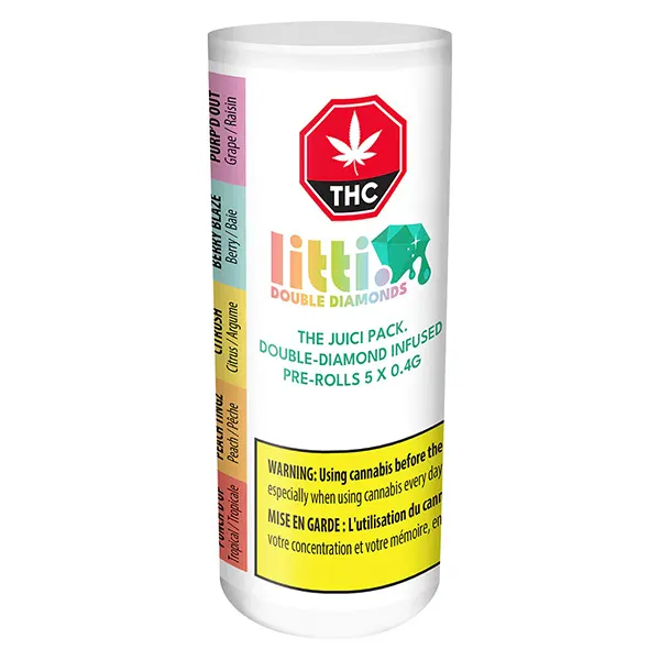 Image for The Juici Pack Double Diamond Infused Pre-Roll, cannabis all products by Litti.
