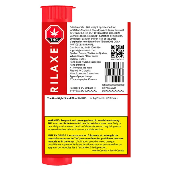 Image for The One Night Stand Blunt, cannabis blunts by Rilaxe