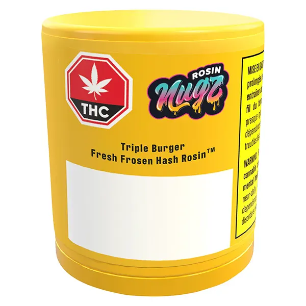 Triple Burger Fresh Frozen Hash Rosin (Resin, Rosin) by Nugz