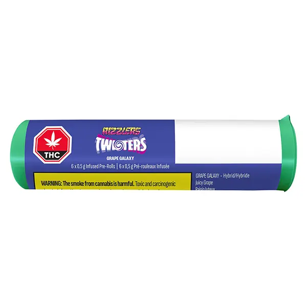 Twisters - Grape Galaxy Infused Pre-roll (Pre-Rolls) by Rizzlers
