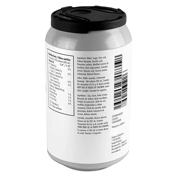 Image for Watermelon Guava Rapid Seltzer, cannabis sparkling water by Versus