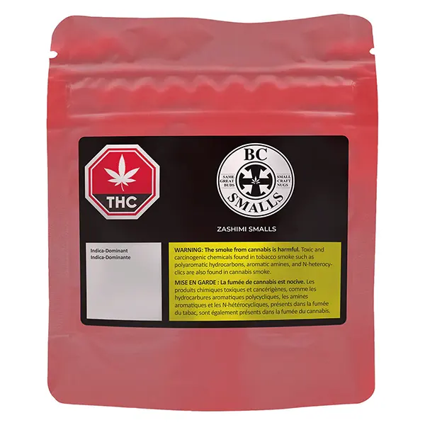 Image for Zashimi Smalls, cannabis dried flower by BC Smalls