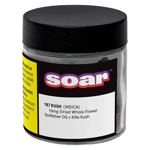 Image for 187 Kush, cannabis dried flower by Soar