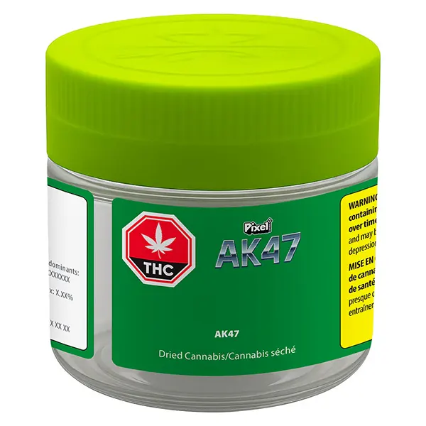 Image for AK 47, cannabis dried flower by Pixel