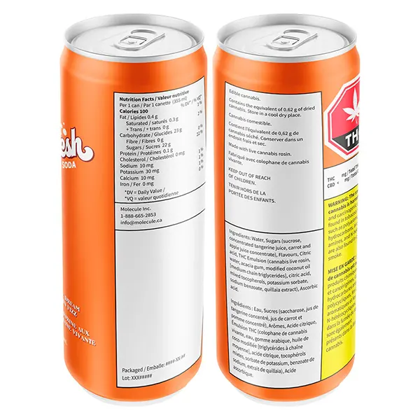 Image for Banjorine Dream Live Rosin Fizz, cannabis soft drinks by Sheesh Hash Sodas