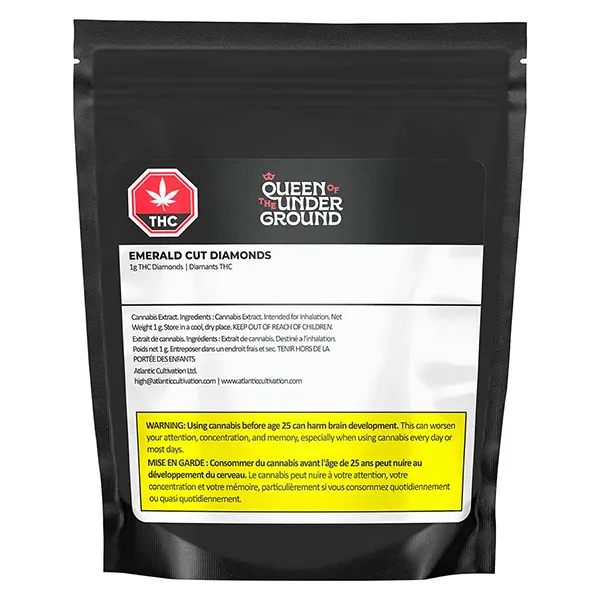 Image for Emerald Cut Diamonds, cannabis all products by Queen of the Underground