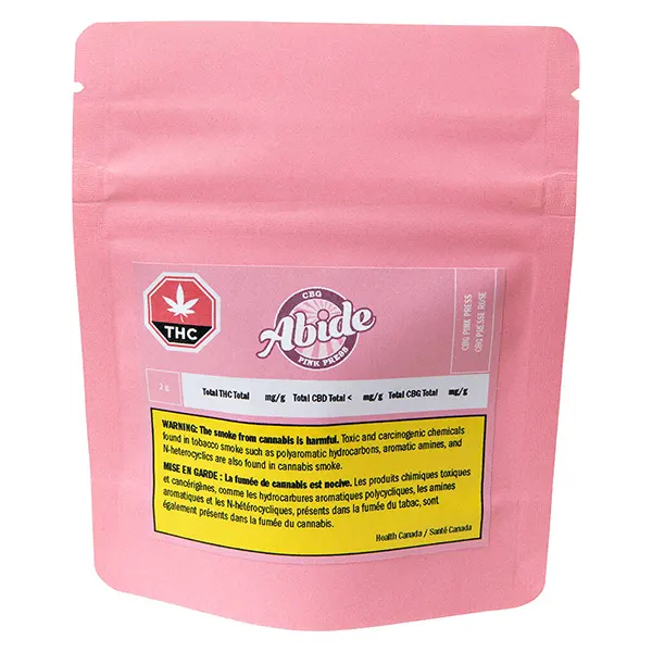 Image for CBG Pink Press, cannabis all products by WholeHemp