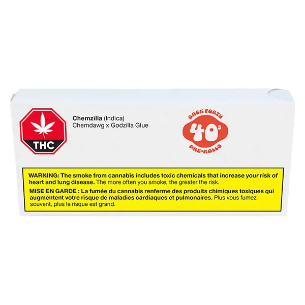 Image for Chemzilla Pre-Roll, cannabis all products by Back Forty