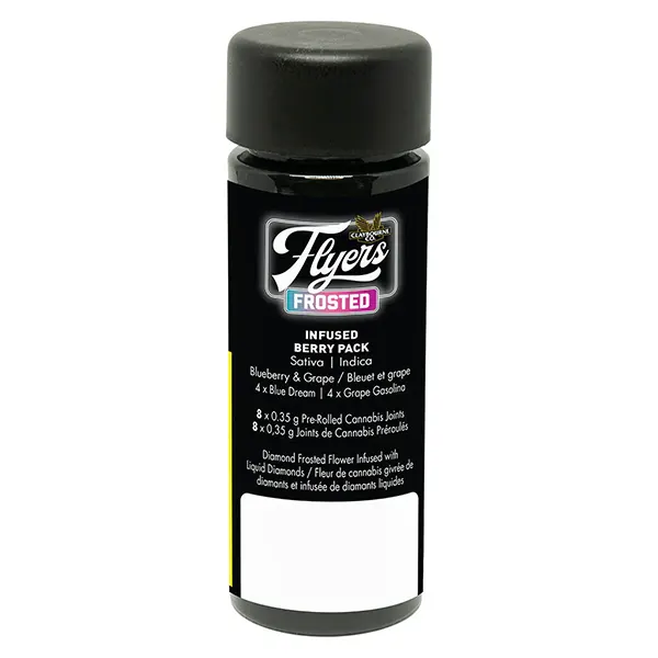 Image for Flyers Frosted Infused Berry Pack Pre-Roll, cannabis all products by Claybourne