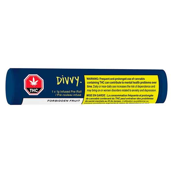 Image for Forbidden Fruit Infused Pre-Roll, cannabis pre-rolls by Divvy