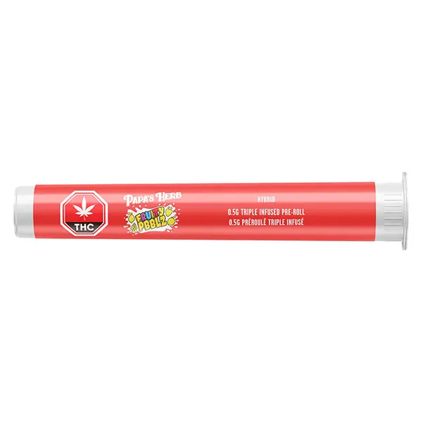 Image for Fruity Pbblz Kief Coated Diamond Infused Pre-Roll, cannabis pre-rolls by Papa's Herb