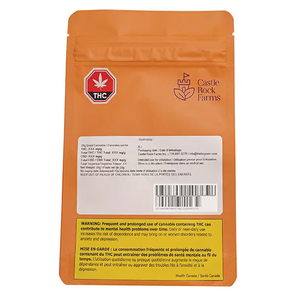 GastroPop (Dried Flower) by Castle Rock Farms