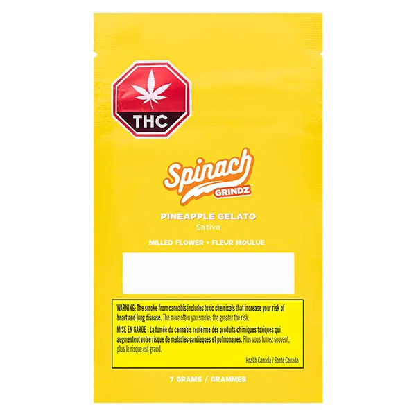 Image for Grindz - Pineapple Gelato, cannabis milled flower by Spinach