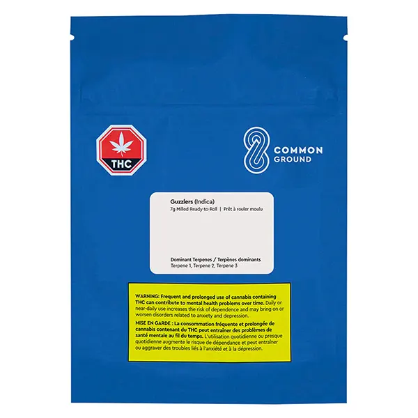 Image for Guzzlers Milled Ready-to-Roll, cannabis all products by Common Ground