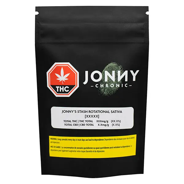 Image for Jonny's Stash Rotational Sativa, cannabis dried flower by Jonny Chronic