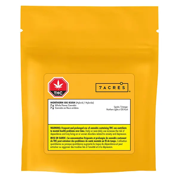 Image for Northern OG Kush, cannabis all products by 7Acres
