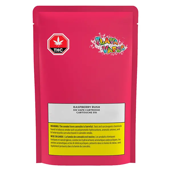 Raspberry Rush 510 Thread Cartridge (510 Cartridges) by Flava