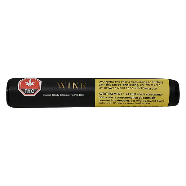 Image for Rocket Candy Ceramic Tip Pre-Roll, cannabis pre-rolls by Wink