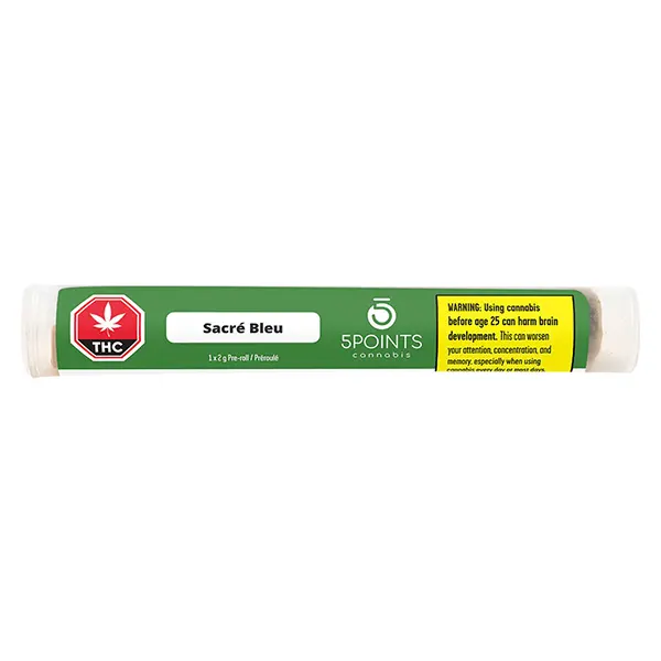 Image for Sacré Bleu Pre-Roll, cannabis all products by 5 Points Cannabis