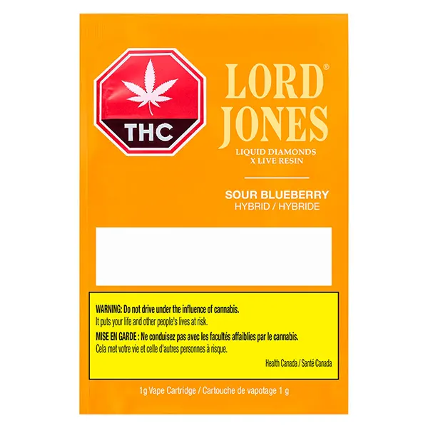 Image for Sour Blueberry Liquid Diamonds x Live R 510 Thread Cartridge, cannabis all products by Lord Jones