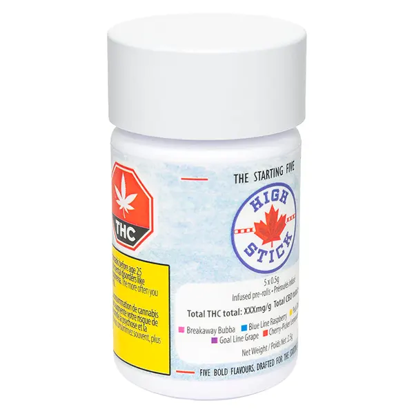 Image for Starting Five Infused Pre-Roll, cannabis all products by Highly Dutch Organic