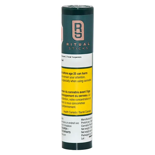 Image for Super Sativa Pre-Roll, cannabis all products by Ritual Green
