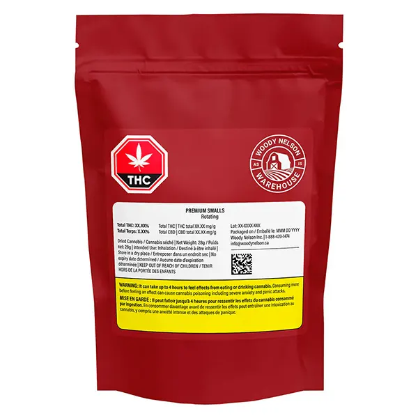 Image for Warehouse Premium Smalls, cannabis all products by Woody Nelson