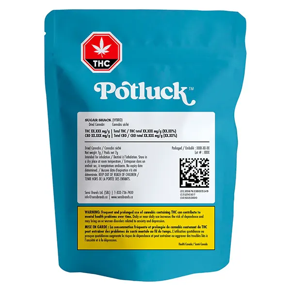 Image for Sugar Shack, cannabis all products by Potluck