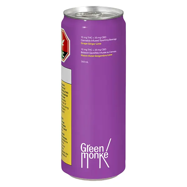 Image for Grape Ginger Lime, cannabis all products by Green Monke