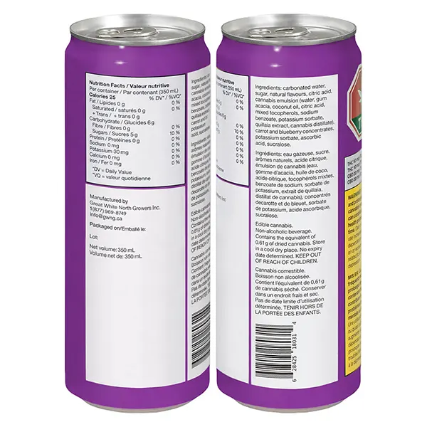 Image for Grape Ginger Lime, cannabis all products by Green Monke