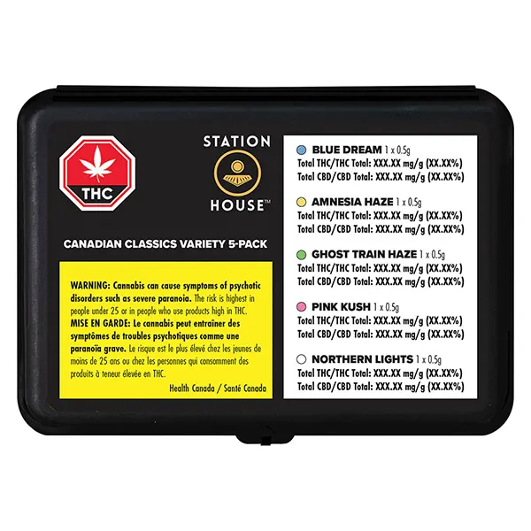 Image for Canadian Classics Variety Pre-Roll, cannabis all products by Station House