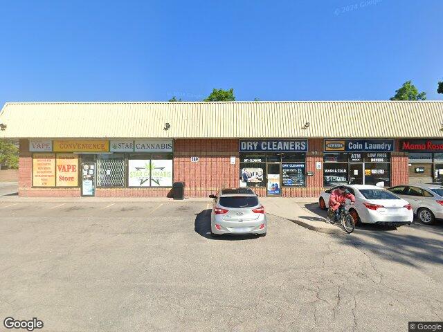 Street view for Star Cannabis, 589 N Service Rd Unit 1A, Mississauga ON