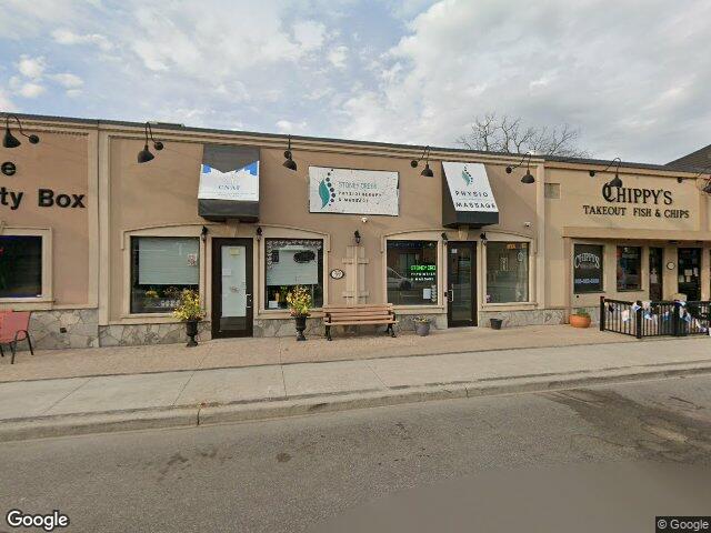 Street view for Cannabis Creek Co, 39 King St E, Stoney Creek ON