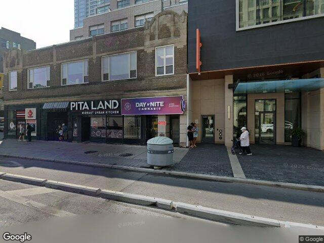 Street view for Day 'N' Nite Cannabis, 407B Bloor St E, Toronto ON