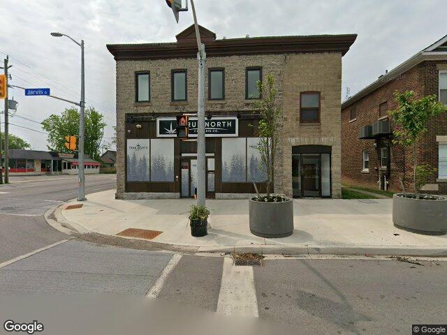Street view for True North Cannabis Co., 201 Jarvis St., Fort Erie ON