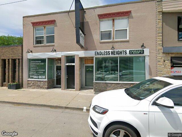 Street view for Endless Heights Cannabis Shop, 5540 Wyandotte St E, Windsor ON