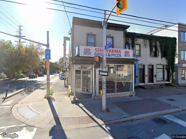 Street view for Bluebird Cannabis Co., 502 Gladstone Ave, Ottawa ON