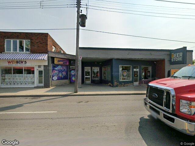 Street view for Mystic's Cannabis, 1466 Main St E, Hamilton ON