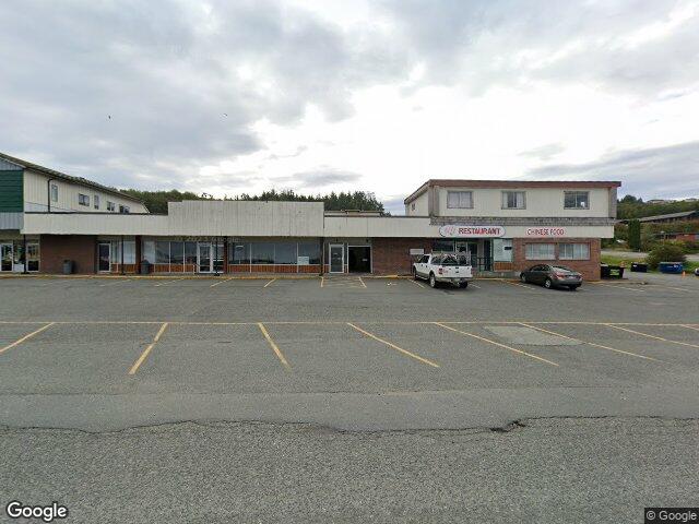 Street view for 100 Percent Cannabis Ltd, 5 - 311 Hemlock St, Port McNeill BC