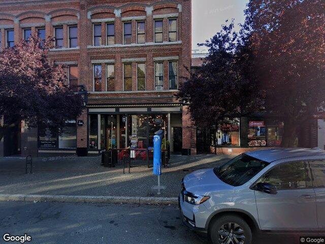 Street view for The Local Leaf Cannabis, 568 Yates St, Victoria BC